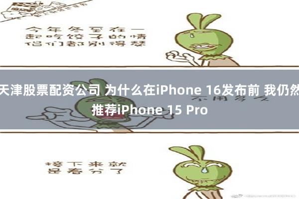 天津股票配资公司 为什么在iPhone 16发布前 我仍然推荐iPhone 15 Pro